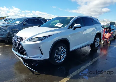 2021 Lexus Rx 450Hl Luxury z USA, uszkodzony, nr VIN JTJJGKFA4M2016799